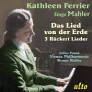 マーラー（1860-1911）/Das Lied Von Der Erde： Walter / Vpo Ferrier Patzak +3 Ruckert Lieder