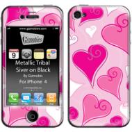 Gizmobies / Hearts Red & Pink  for iPhone4