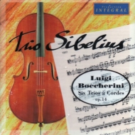 ボッケリーニ（1743-1805）/String Trios Op.14： Trio A Cordes Sibelius