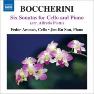ボッケリーニ（1743-1805）/Cello Sonatas： Amosov(Vc) Jen-ru Sun(P)