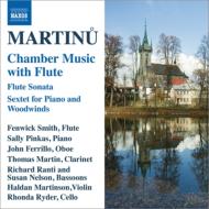 マルチヌー（1890-1959）/Chamber Music With Flute： F. smith(Fl) Pinkas(P) Martinson(Vn) Etc