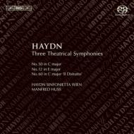 ハイドン（1732-1809）/Sym 12 50 60 ： Huss / Haydn Sinfonietta Wien (Hyb)