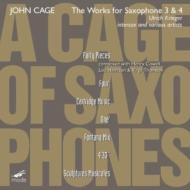 1912-1992/A Cage Of Saxophones-saxophone Works Vol.3 Krieger(Sax) Etc