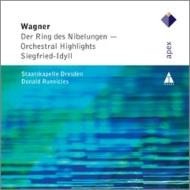ʡ1813-1883/Orch. works From Ring Runnicles / Skd +siegfried Idyll