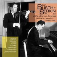 ʽ/A. busch(Vn) Serkin(P) 1939-1950 Live Recordings