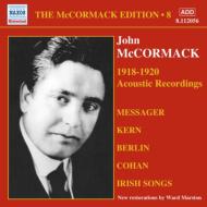 Tenor Collection/Mccormack The Acoustic Recordings Vol.8 1918-1920