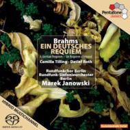 Ein Deutsches Requiem : Janowski / Berlin Rso & Cho, Tilling, D.Roth