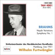 Sym, 1, : Furtwangler / Ndr So (1951)+haydn Variations