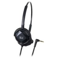 audio-technica: Portable Headphone ATH-FW33BK (Black)
