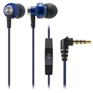 audio-technica: iPod / iPhone / iPad Inner Headphone ATH-CK400iBL (Blue)