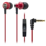 audio-technica: iPod / iPhone / iPad Inner Earphone ATH-CK400iRD (Red)
