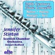 Flute Classical/20th Century Flute Concertos： Stinton(Fl) Bedford / Scottish Co