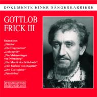 Bariton  Bass Collection/Gottlob Frick Opera Arias Vol.3