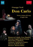 Don Carlo : Auvray, Fulton / French National Orchestra, Aragall, Caballe, Bumbry, Bruson, Estes, etc (1984 Stereo)(2DVD)