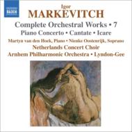 ޥ륱1912-1983/Complete Orch. works Vol.7-piano Concerto Etc Van Den Hoek(P) Lyndon-gee / A