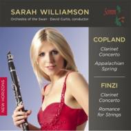 コープランド（1900-1990）/Clarinet Concerto Appalachian Spring： S. williamson(Cl) Curtis / The Swan O +finzi