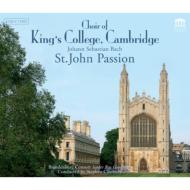 Johannes-passion: Cleobury / Brandenburg Consort King's College Ainsley Bott Agnew