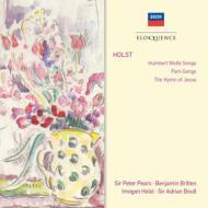 Vocal Works : Pears(T)Britten(P)I.Holst / Purcell Singers, Boult / BBC Symphony Orchestra & Choir