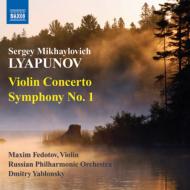 ץΥա륲1859-1924/Sym 1 Violin Concerto Yablonsky / Russian Po M. fedotov(Vn)