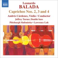 Х쥪ʥɡ1933-/Caprichos 2 3 4  Cardenes(Vn) / Loh / Pittsburgh Sinfonietta