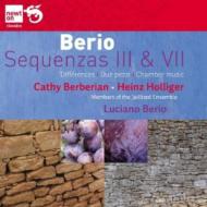 ٥ꥪ Ρ1925-2003/Sequenza 3 4 Differences Etc Berberian(S) Holliger(Ob) Juilliard Ensemble