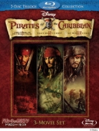 Pirates Of The Caribbean Blu-Ray Trilogy Set