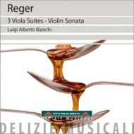 졼ޥå1873-1916/Viola Suite 1 2 3 Violin Sonata 7  Bianchi(Vn Va)