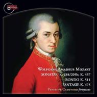 モーツァルト（1756-1791）/Piano Sonata 6 14 Etc： P. crawford(Fp)