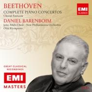Complete Piano Concertos, Choral Fantasy : Barenboim(P)Klemperer / New Philharmonia (3CD)