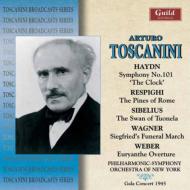 Orchestral Concert/Toscanini / Nyp Gala Concert 1945-haydn Respighi Sibelius Wagner Weber