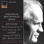 ١ȡ1770-1827/Piano Concerto 3  Backhaus(P) Bohm / Vpo +mozart Piano Sonata 10 12 Etc