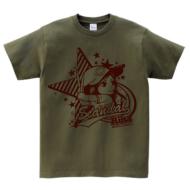 [HMV Original Color] SCANDAL x Carp Boya T-shirts Rina (Olive): Size L
