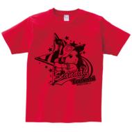 [HMV Original Color] SCANDAL x Carp Boya T-shirts Tomomi (Red): Size S