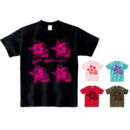 [HMV Original Color] SCANDAL x Carp Boya Complete T-shirts Set with Novelty : Size S