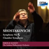 Symphony No, 5, Chamber Symphony Op.110a : N.Alexeev / Arnhem Philharmonic