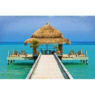 Bungalow in Paradise Poster