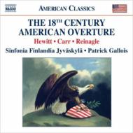 　オムニバス（管弦楽）/The 18th Century American Overtures： Gallois / Sinfonia Finlandia