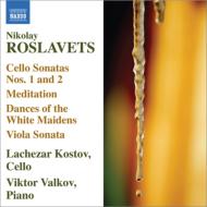 åġ˥饤 (1881-1944)/Cello Sonata 1 2 (Cello)viola Sonata Etc Kostov(Vc) Valkov(P)