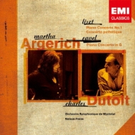 Liszt Piano Concerto No, 1, Concerto Pathetique, Ravel Piano Concerto : Argerich(P)Dutoit / Montreal SO, Freire (New remastering)