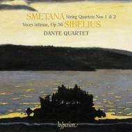 スメタナ（1824-1884）/String Quartet 1 2 ： Dante Q +sibelius： String Quartet