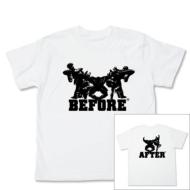 Dragon Ball Ginyu Force Before After T-shirt (White)Size: S