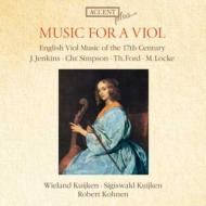 Music for a Viol 17th Century : W.Kuijken S.Kuijken(Gamb)Kohnen(Cemb)