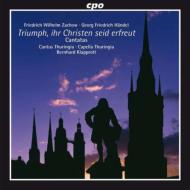 Zachow Cantatas, Handel Cantatas : Klapprott / Cantus Thuringia, Capella Thuringia