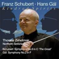 Schubert Symphony No, 9, Gal Symphony No, 2, : Zehetmair / Northern Sinfonia (2CD)