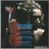 Piano Concerto, Cello Concerto: Favre-kahn Haimovitz G.nowak /
