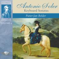 졼롢ȥ˥1729-1783/Harpsichord Sonatas Vol.4 Belder(Cemb)