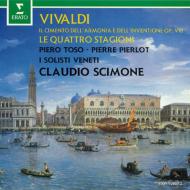 ヴィヴァルディ（1678-1741）/Violin Concertos Op.8： Scimone / I Solisti Veneti