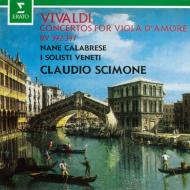 ǥ1678-1741/Viola D'amore Concertos Calabrese Scimone / I Solisti Veneti