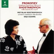 Prokofiev / Shostakovich/Symphonic Concerto / Cello Concerto 1  Rostropovich(Vc) Ozawa / Lso