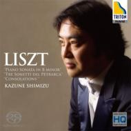 Piano Sonata, Les Consolations, Sonetto del Petrarca : Kazune Shimizu